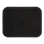 Plateau rectangulaire antidérapant en fibre de verre Camtread Cambro noir 45,7 cm — CT277