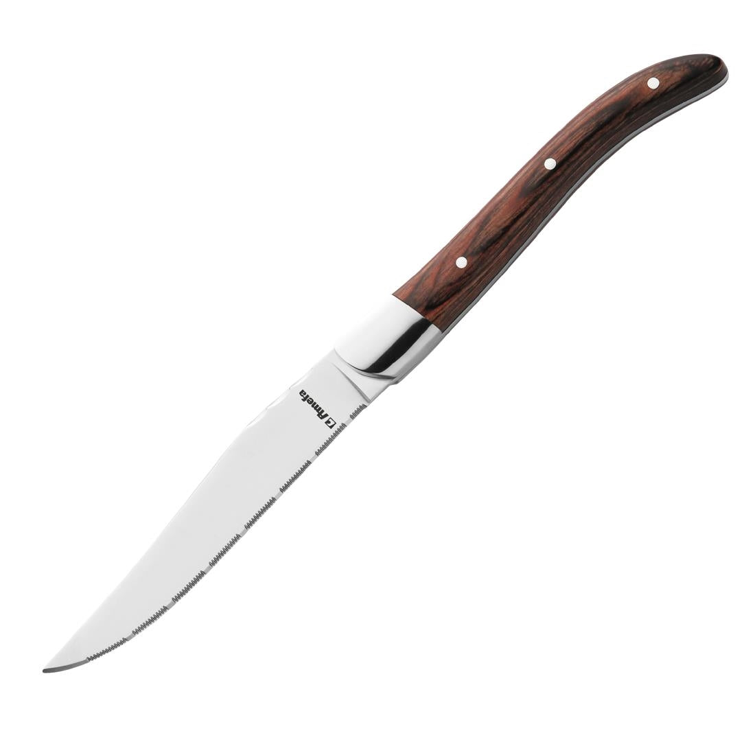 Couteaux à steak Amefa Royal palissandre (lot de 6) — CU065