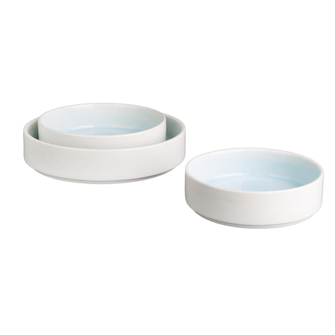 Bols Olympia Fondant bleus 152mm (lot de 6) — CU170