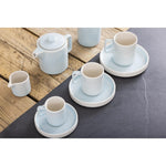 Soucoupes Olympia Fondant bleues 135mm (lot de 6) — CU185