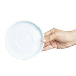 Soucoupes Olympia Fondant bleues 135mm (lot de 6) — CU185