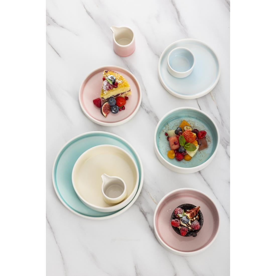Bols Olympia Fondant Jaunes 215mm (lot de 4) — CU414