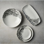 Assiettes rondes Churchill Kintsugi Accents Quartz Black Evolve 260mm (Lot de 12) — CU665