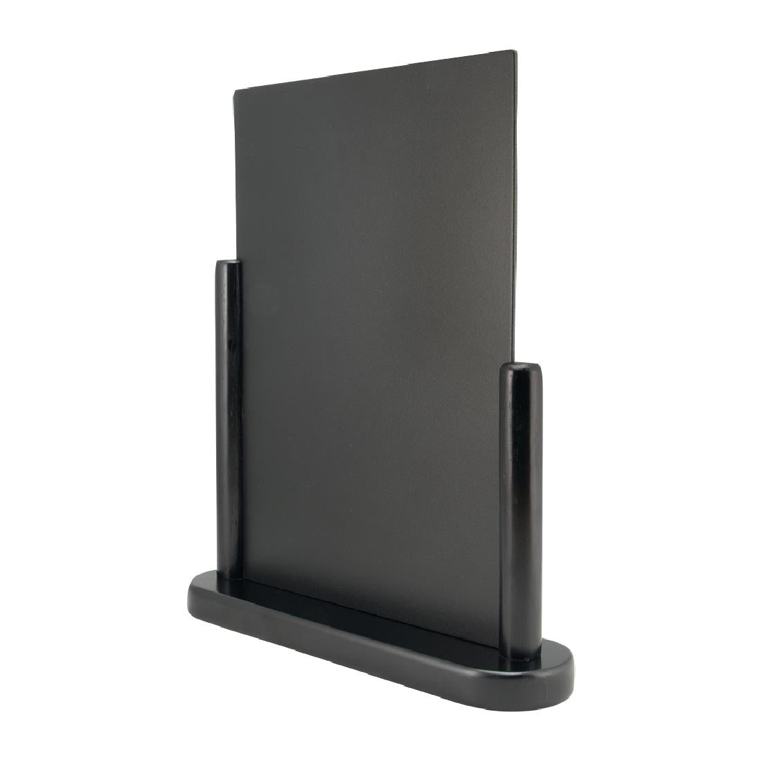 Grand chevalet de table Securit Elegant bois laqué noir — CU902