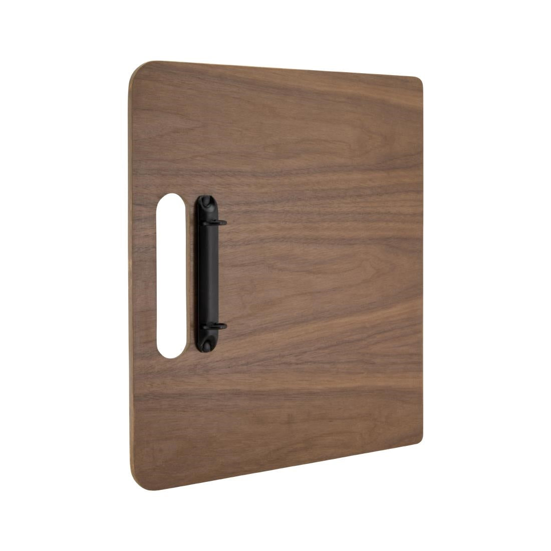 Planche porte-menu à anneaux Securit gamme Walnut — CU930