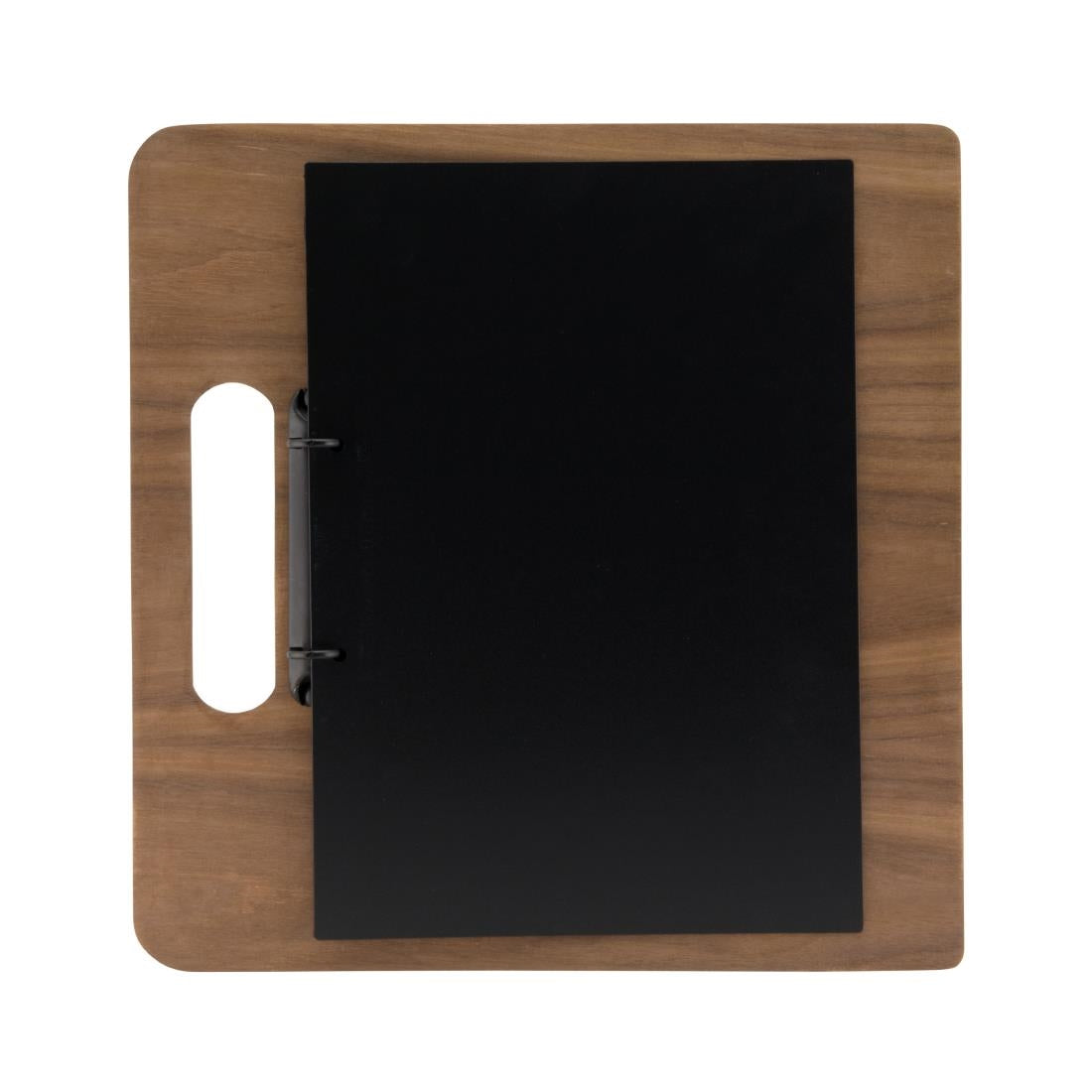 Planche porte-menu à anneaux Securit gamme Walnut — CU930