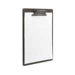 Planche porte-menu avec clip métal patiné "Food & Drink" Securit Vintage A4 — CU931