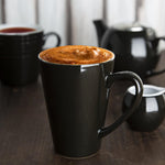 Tasses à latte Olympia Café noires 340ml (lot de 12) — CU957
