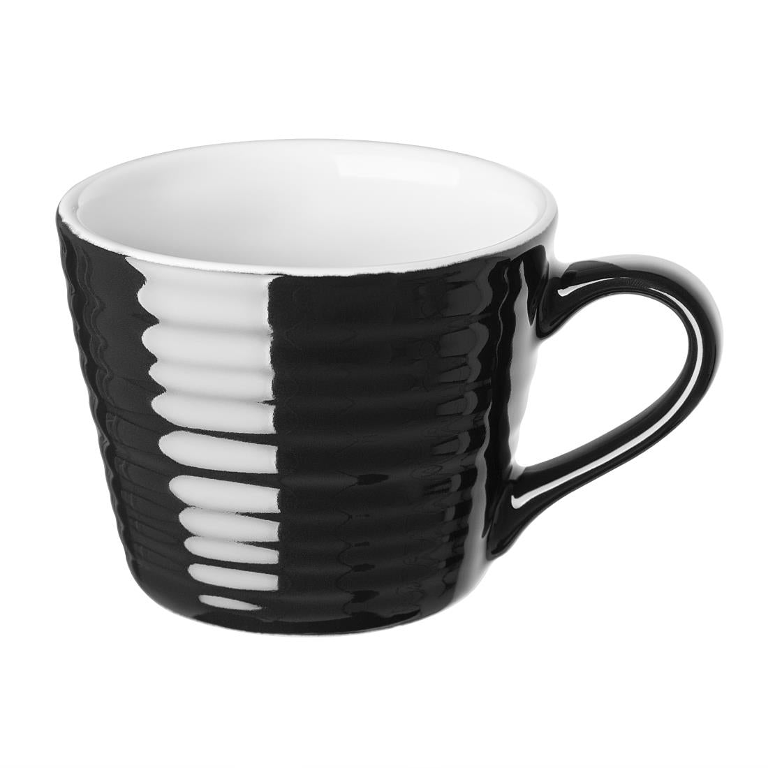 Mugs Aroma Olympia Café noirs 230ml (lot de 6) — CU960