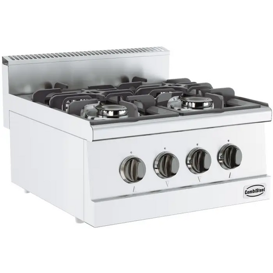 Cuisiniere a gaz 4 bruleurs a poser gamme 600 - Cuisiniere