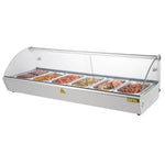 Vitrine chauffante à poser Buffalo 120 cm — CW148