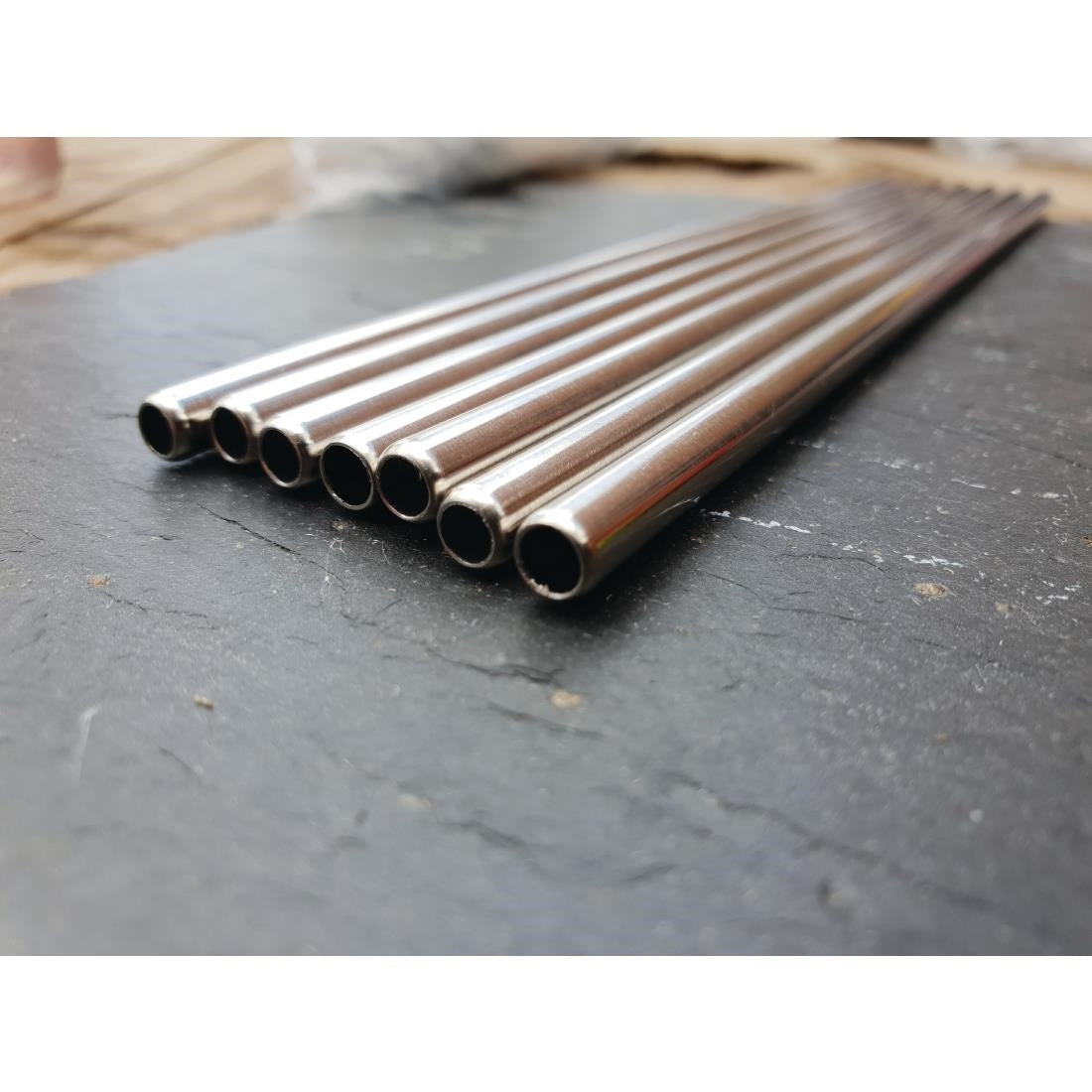 Pailles en inox Beaumont 215mm (lot de 25) — CW490