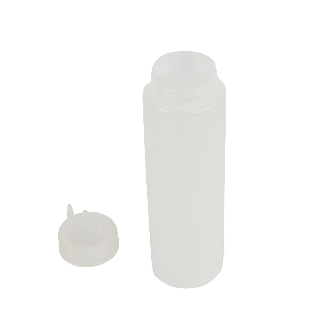 Bouteille souple transparente 3 embouts Vogue 681ml — CW725