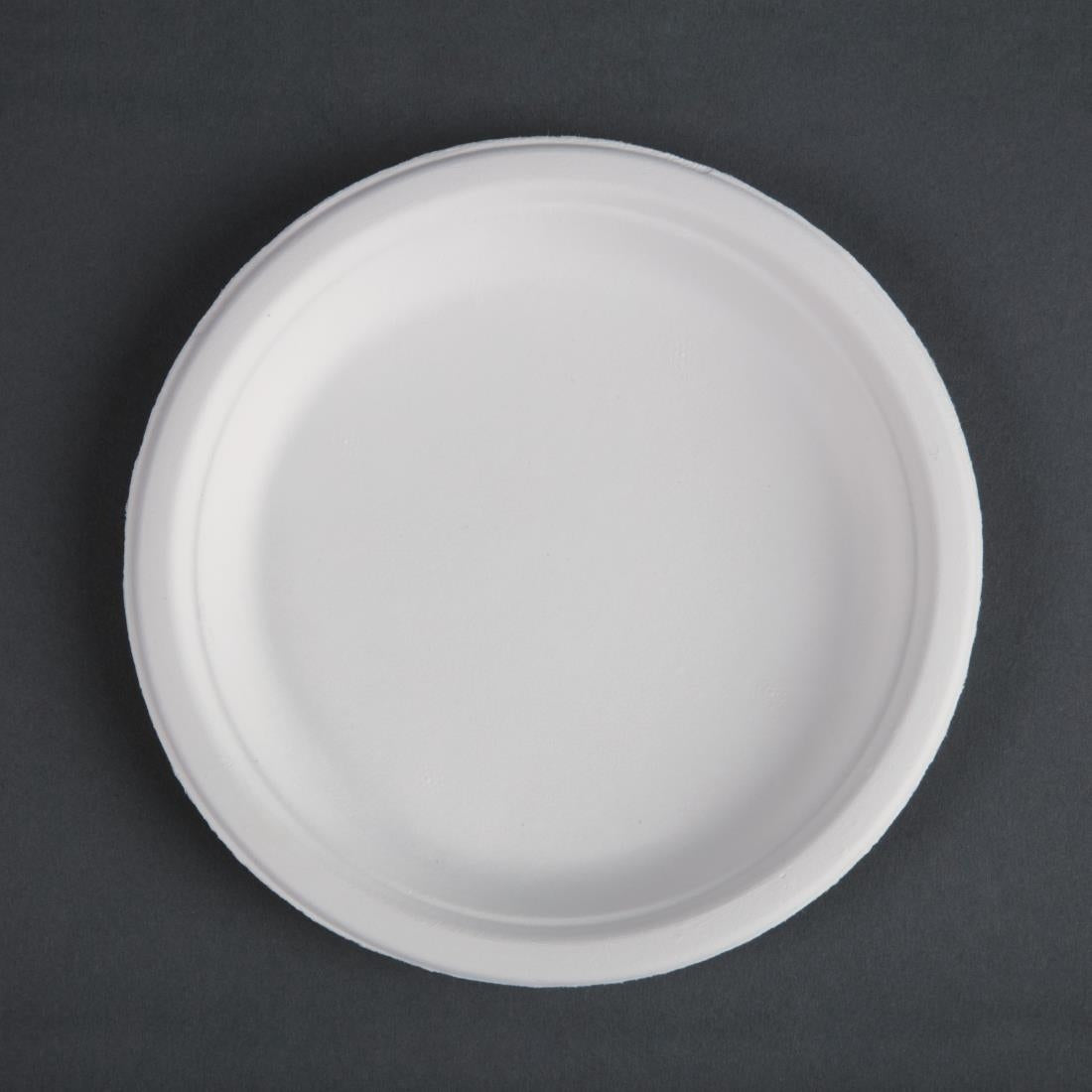 Assiettes en bagasse compostables Fiesta Compostable 17,9 cm (lot de 50) — CW905