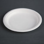 Assiettes en bagasse compostables Fiesta Compostable 17,9 cm (lot de 50) — CW905