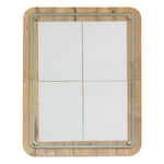 Porte-menu en bois Securit 4xA4 avec poteau et socle — CX073