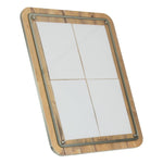 Porte-menu en bois Securit 4xA4 avec poteau et socle — CX073