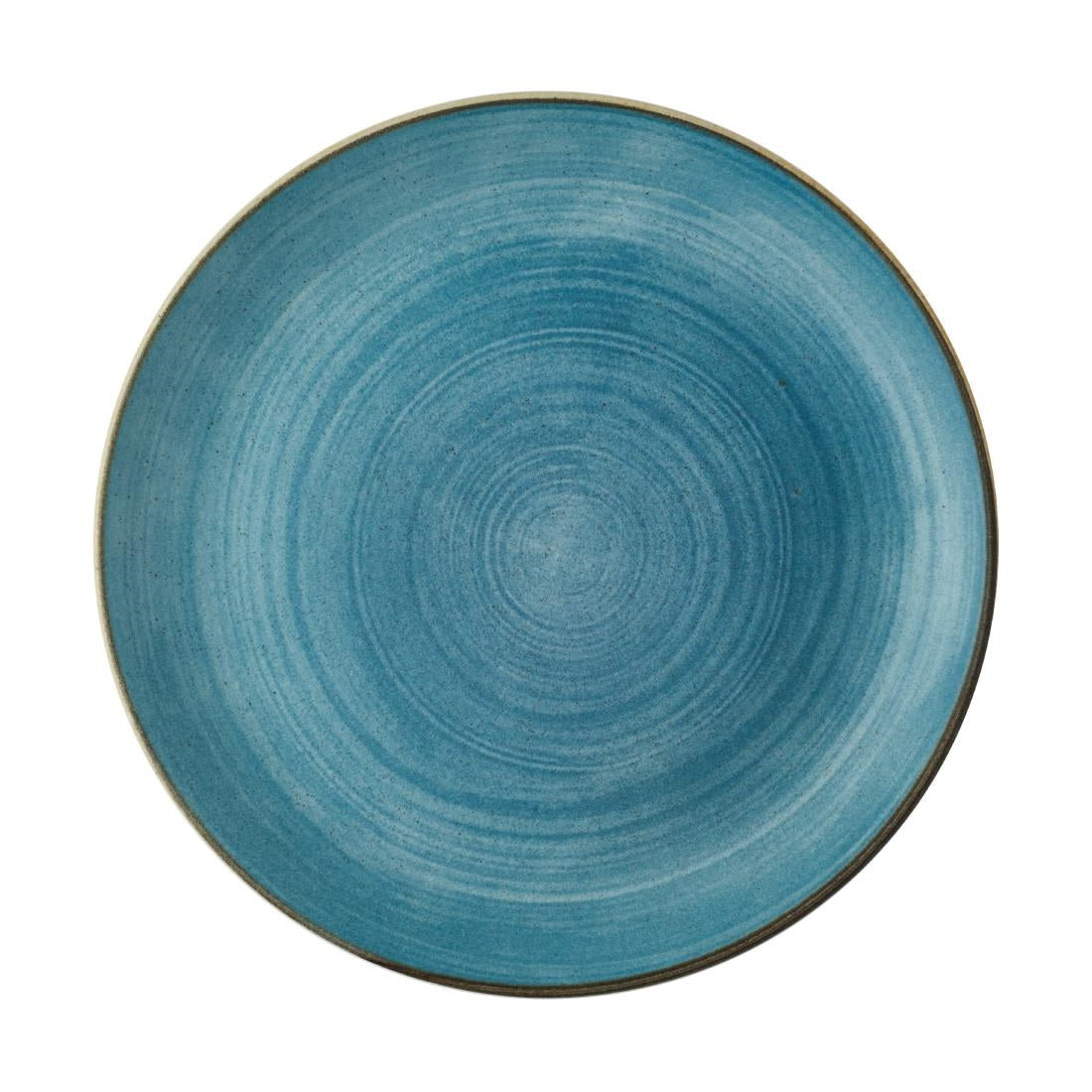 Assiettes rondes Churchill Stonecast Raw Evolve Teal 285mm (lot de 12) — CX659