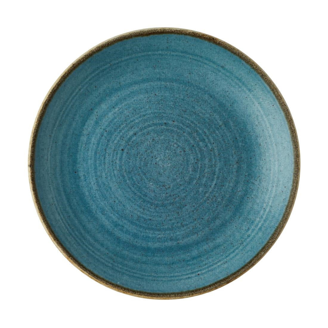 Assiettes rondes Churchill Stonecast Raw Evolve Teal 165mm (lot de 12) — CX662