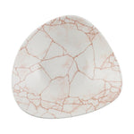 Bols triangulaires Churchill Studio Prints Kintsugi Lotus Coral 178mm (lot de 12) — CX686