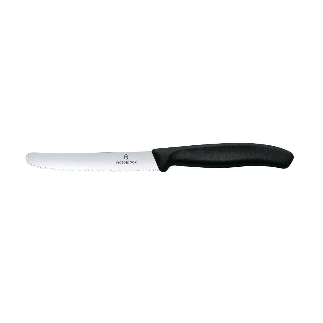 Couteau à tomate denté Victorinox 11cm noir — CX740