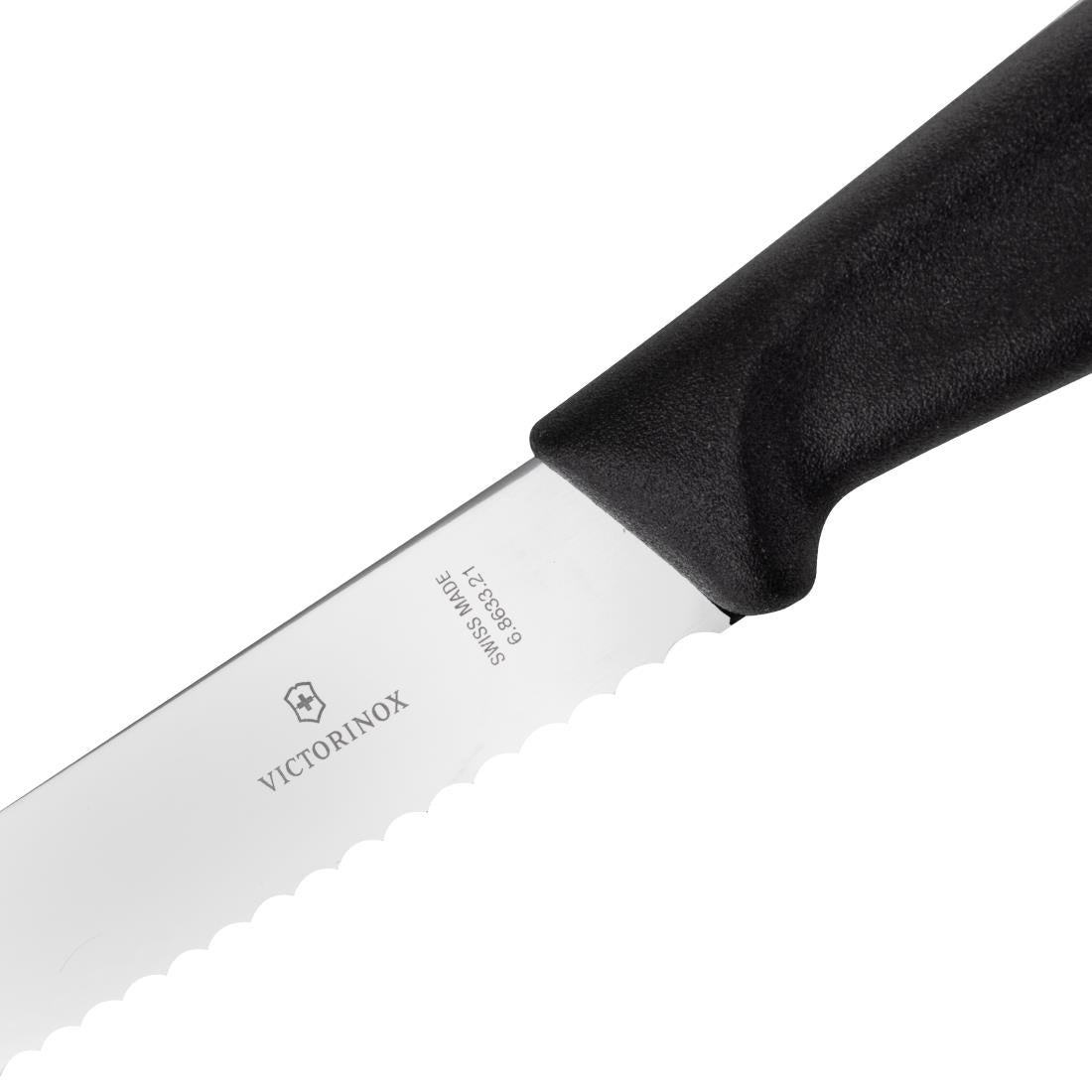 Couteau à pain 21cm noir — CX745