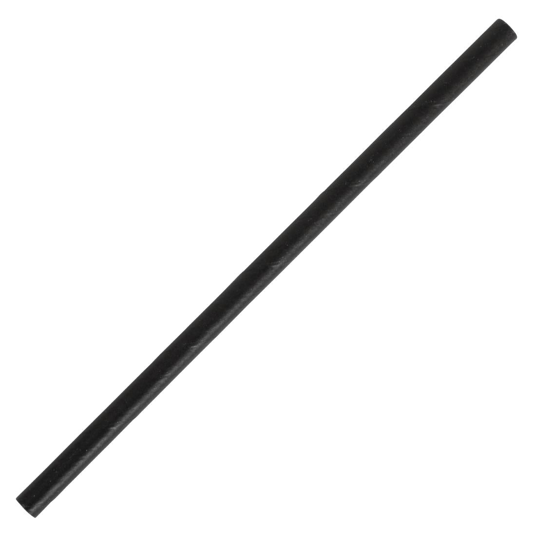 Pailles agitateurs en papier Fiesta Compostable noires (lot de 250) — CY080