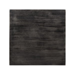 Plateau de table carré pré-percé vintage noir Bolero 700mm — CY969