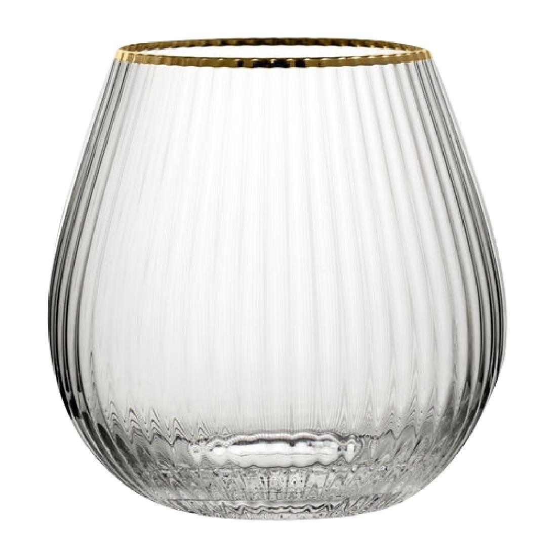 Verres à gin sans pied bord doré Hayworth Utopia 650 ml (lot de 6) — CZ044