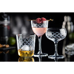 Verres à martini Utopia Raffles Diamond 190 ml (lot de 6) — CZ052