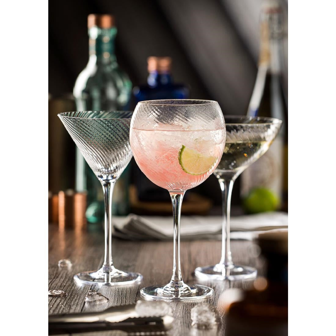 Verres à martini Twisted Hayworth Utopia 300 ml (lot de 6) — CZ072