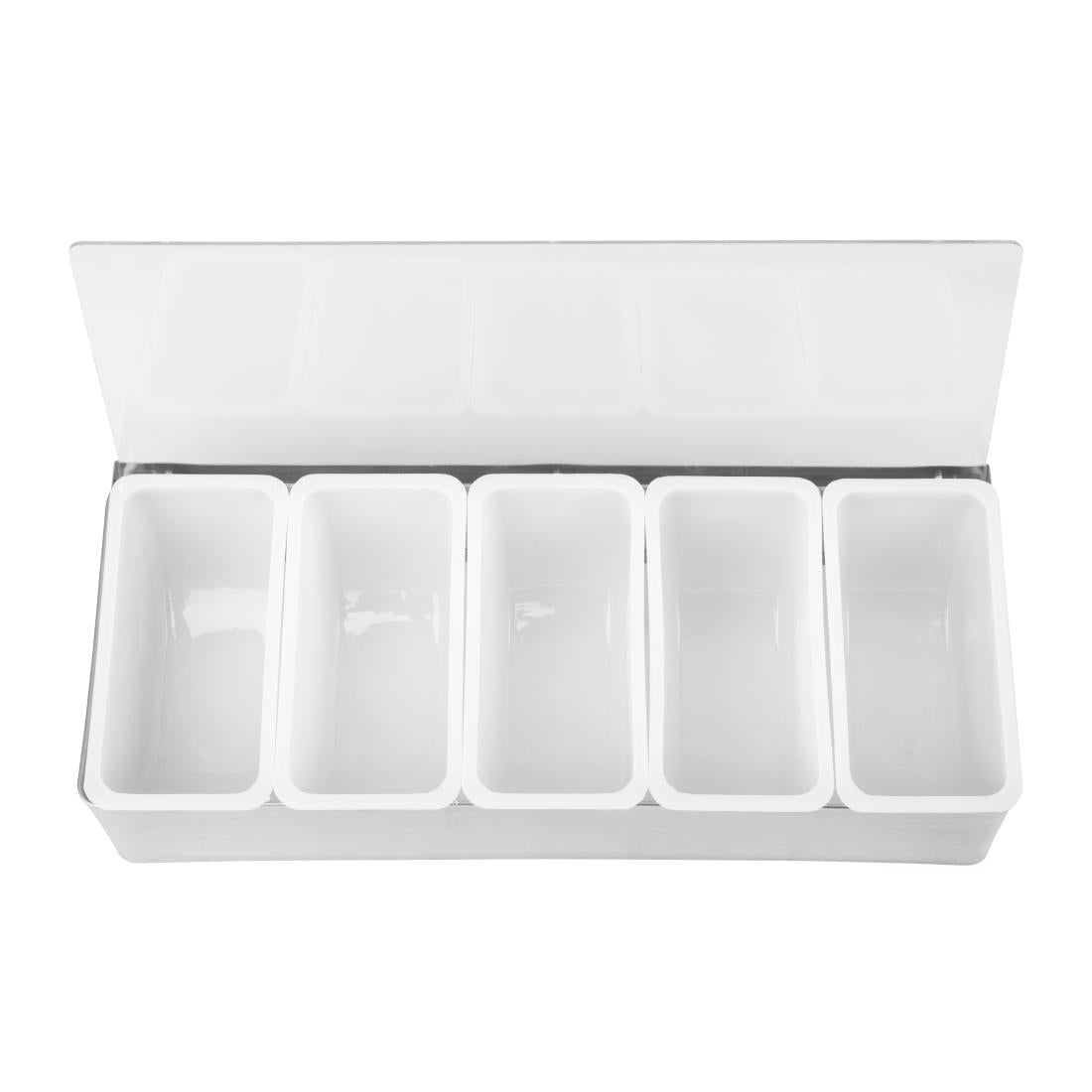 Boîte à compartiments Beaumont en inox 5x568 ml — CZ598