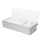 Boîte à compartiments Beaumont en inox 5x568 ml — CZ598
