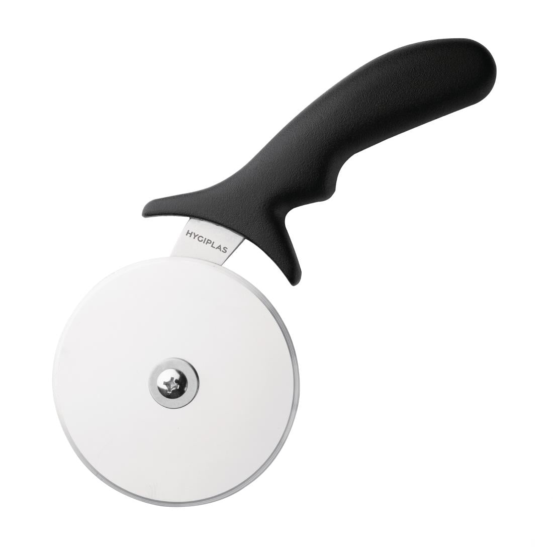 Roulette à pizza Hygiplas noire 102mm — D396