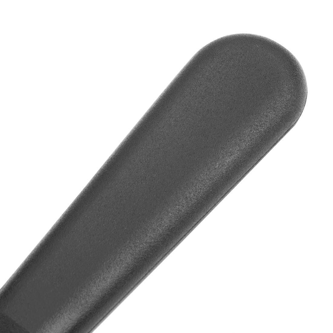 Couteau spatule à lame droite Hygiplas noir 205mm — D404