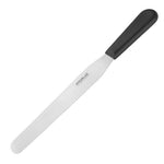 Couteau spatule à lame droite Hygiplas noir 255mm — D406
