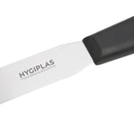 Couteau spatule à lame droite Hygiplas noir 255mm — D406