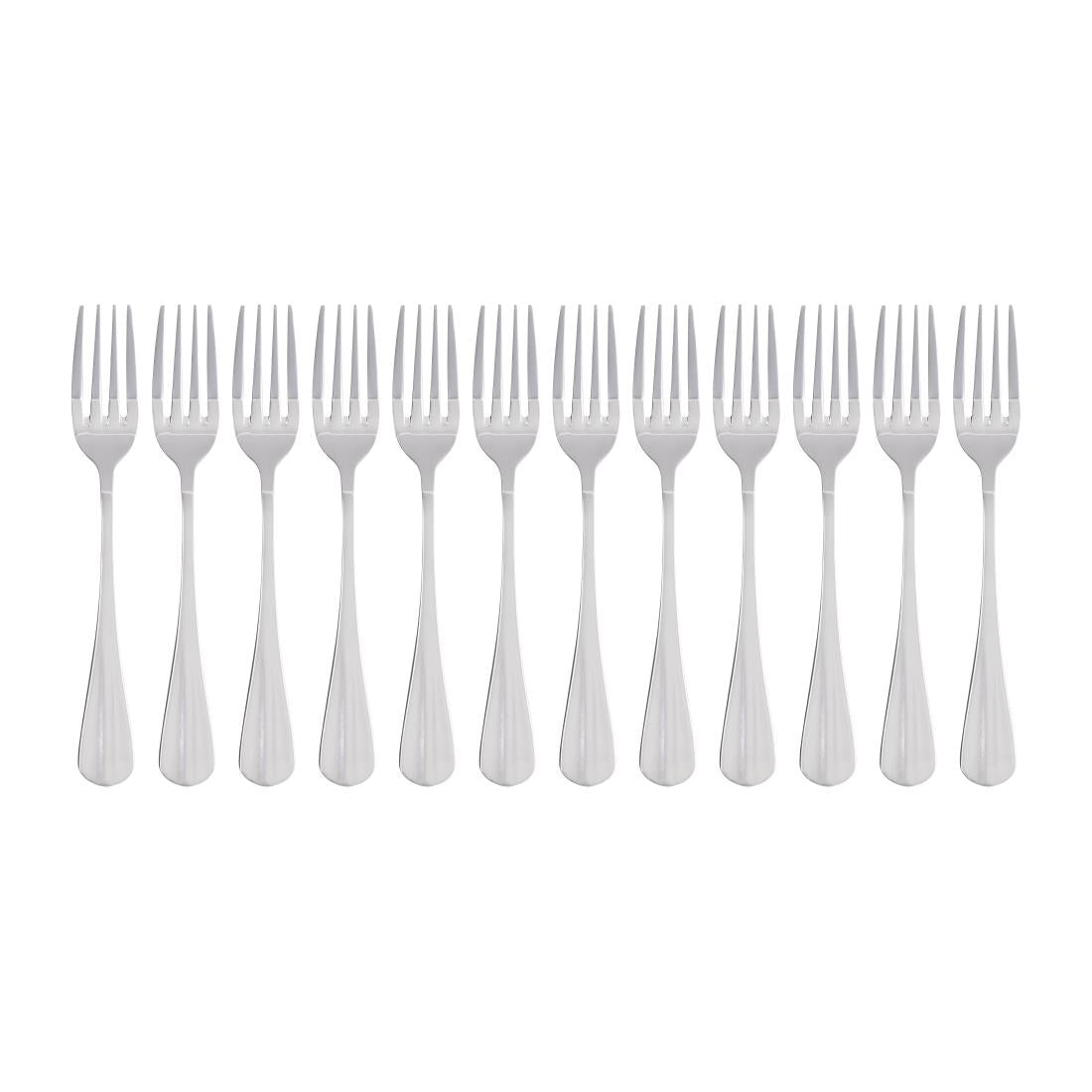 Fourchette à dessert Olympia Baguette (lot de 12) — D598