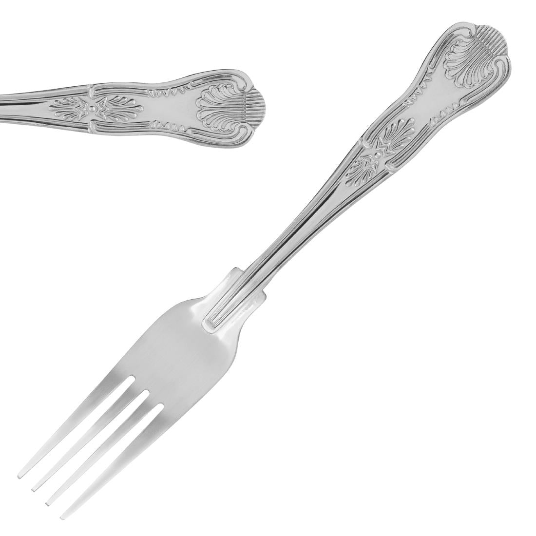 Fourchette à dessert Olympia Kings (lot de 12) — D686