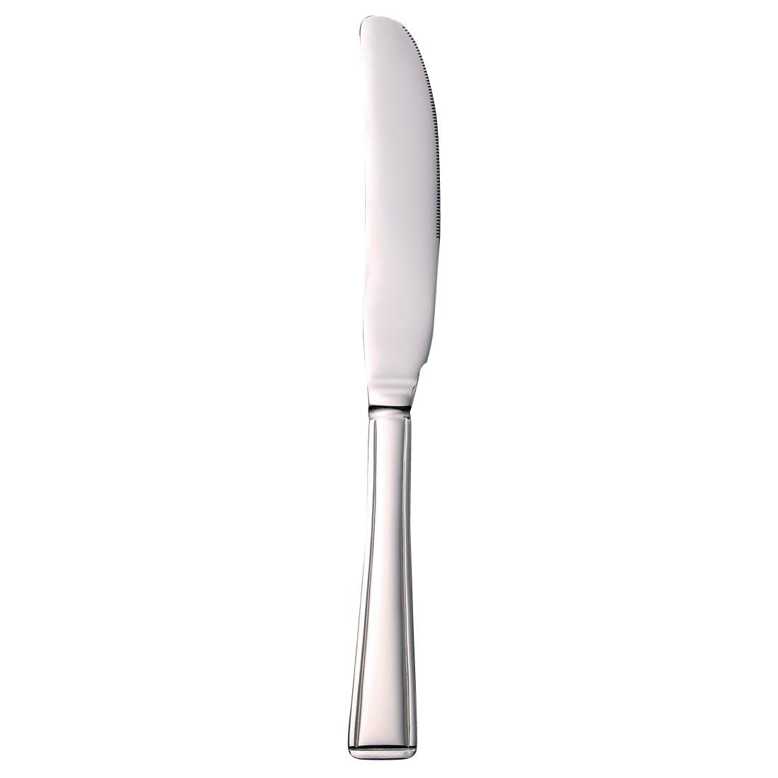 Couteau de table Olympia Harley manche plein (lot de 12) — D690