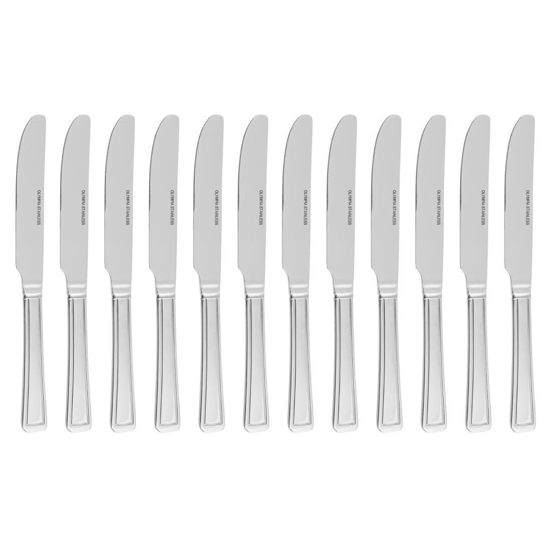 Couteaux à dessert Olympia Harley (lot de 12) — D693