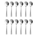 Cuillère à soupe ronde Olympia Harley (lot de 12) — D696