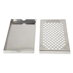 Bac récepteur de bar inox Beaumont 300 x 150mm — D825