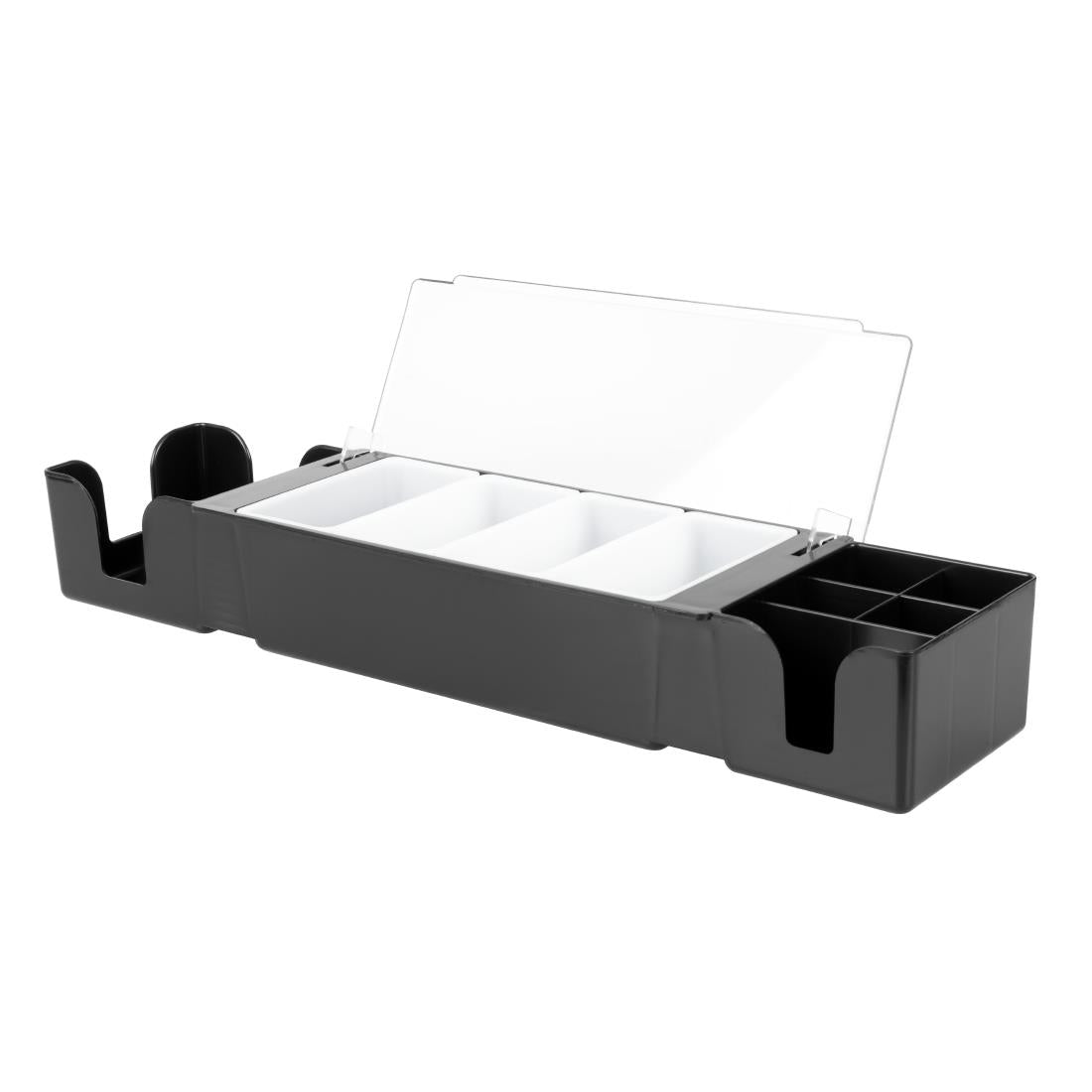 Boîte à compartiments noire — D871