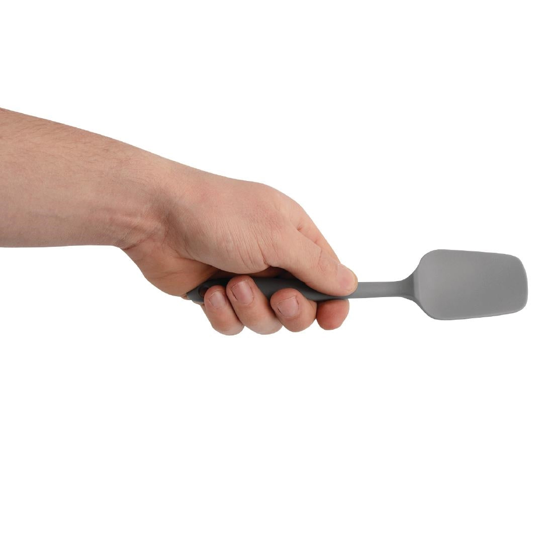 Mini spatule en silicone résistant à la chaleur Vogue grise — DA529