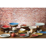 Bols triangulaires Churchill Stonecast Berry Red 235mm (Lot de 12) — DB068