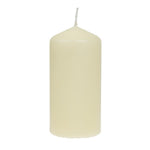 Bougies hautes cylindriques ivoire Bolsius 120mm (lot de 12) — DB087