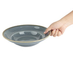 Assiettes À Pâtes Olympia Kiln Couleur Océan 250mm (Lot de 4) — DC305
