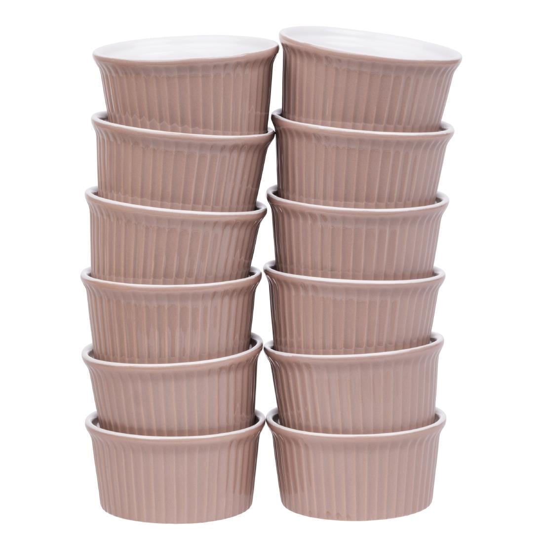 Ramequins de couleur Olympia gris 145ml (Lot de 12) — DC806