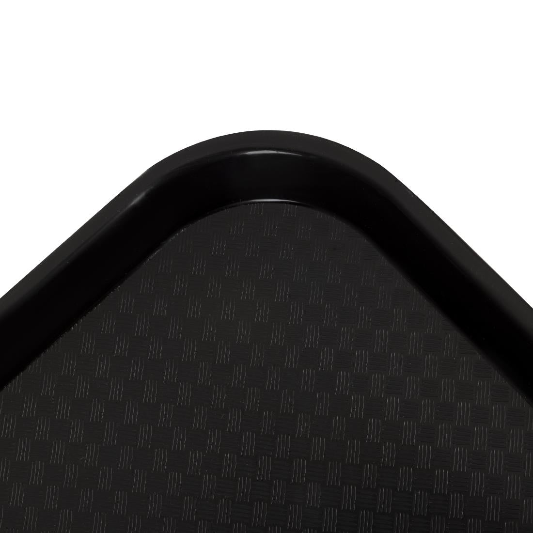 Plateau en polypropylène Fast Food Cambro noir 410 mm — DE312